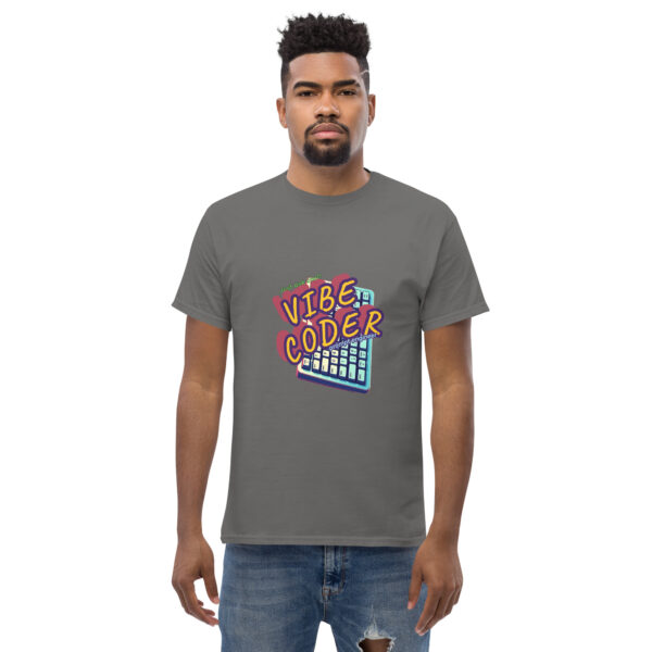 VIBE CODER printed T-shirt - Image 6
