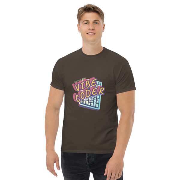 VIBE CODER printed T-shirt - Image 5