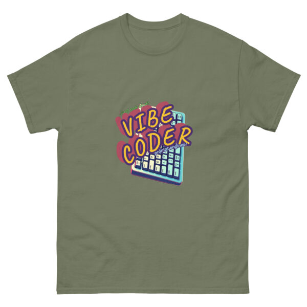 VIBE CODER printed T-shirt - Image 19