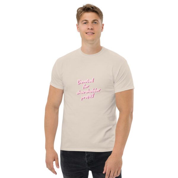 Devoted for shareholder profit printed t-shirt - Image 6
