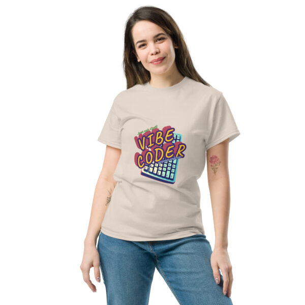 VIBE CODER printed T-shirt - Image 11