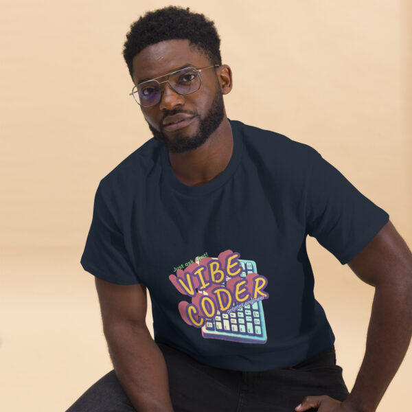 VIBE CODER printed T-shirt - Image 3