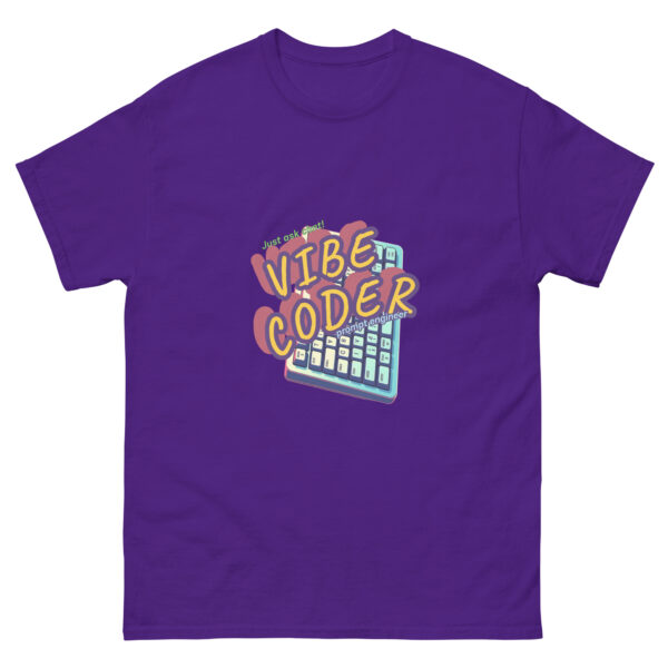VIBE CODER printed T-shirt - Image 16