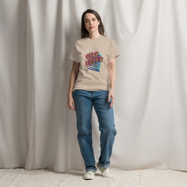 VIBE CODER printed T-shirt - Image 10
