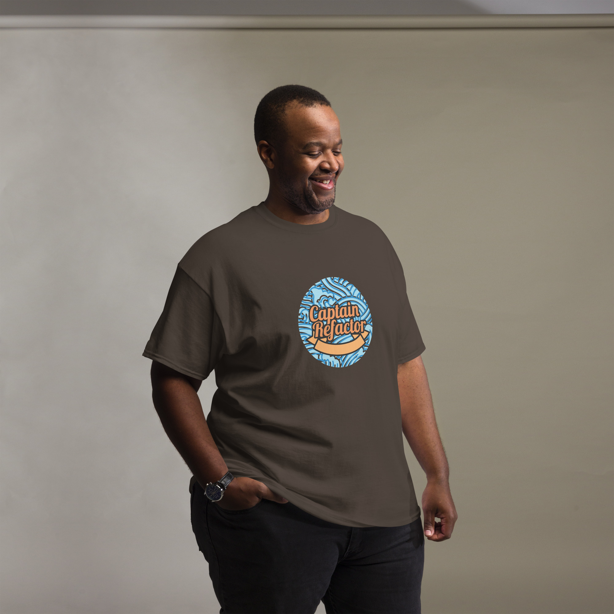 Captain Refactor, printed t-shirt - Image 4