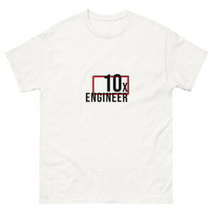 10x engineer, printed t-shirt